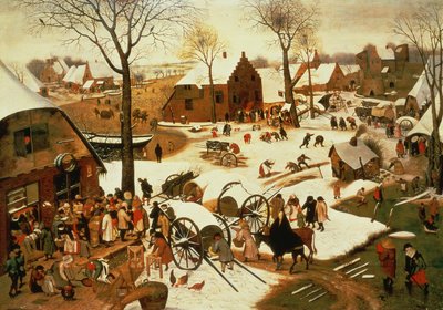 Census at Bethlehem by Pieter Bruegel the Elder